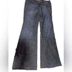 Lucky Brass Knuckle Jeans Low Rise Extra Wide Leg